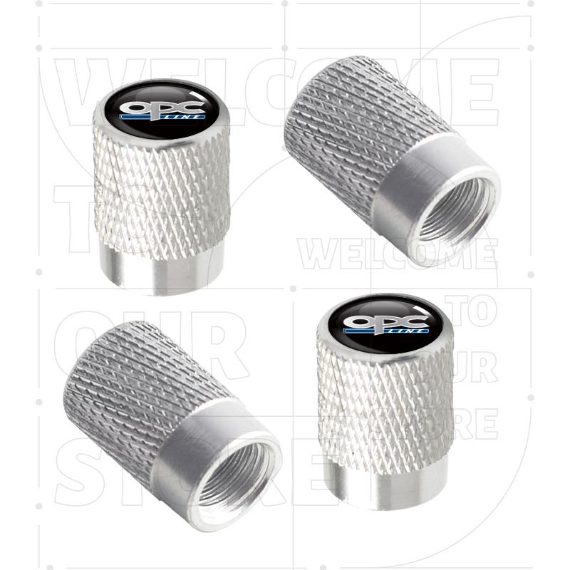 For Opel OPC Line Rocks Insignia Zafira Mokka LOGO 4pcs Car Wheel Tire Valve Aluminum Caps Tyre Stem Covers Airdust Waterproof