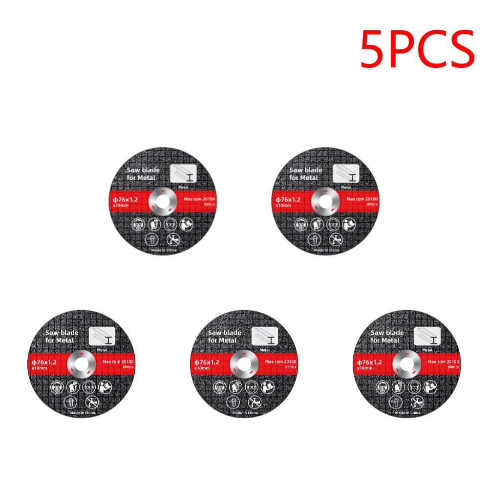 76mm Metal Cutting Discs High Hardness Sanding Cutting Discs Wear Resistance Cutting Blade Angle Grinder Accessories