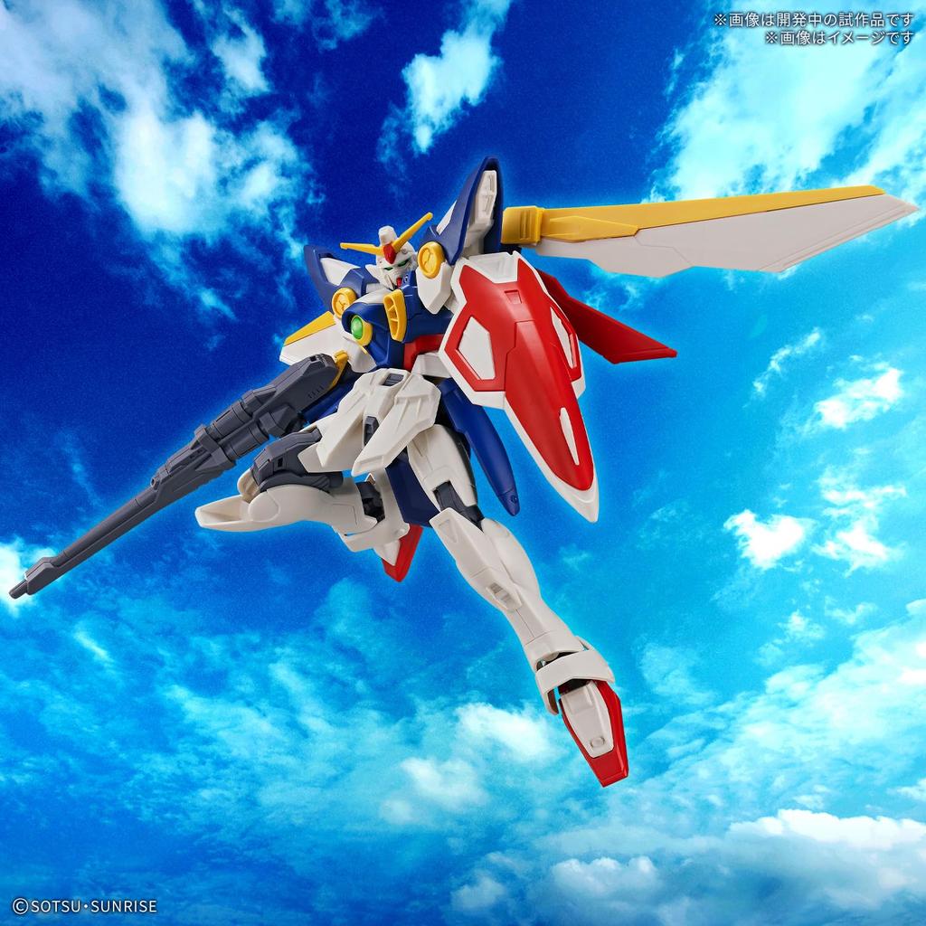 BANDAI SPIRITS ENTRY GRADE EG New Mobile Report Gundam Wing Wing Gundam Scale Plastic Model 1/144 Pre-Colored
