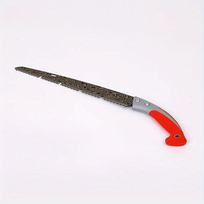 Damascus Cutting Saw, Hand Saw Garden, Logging Outdoor Saw, Tree Magic Tool, Pruning Saw, Quick Sharpness, Garden Trimming, Fruit Tree