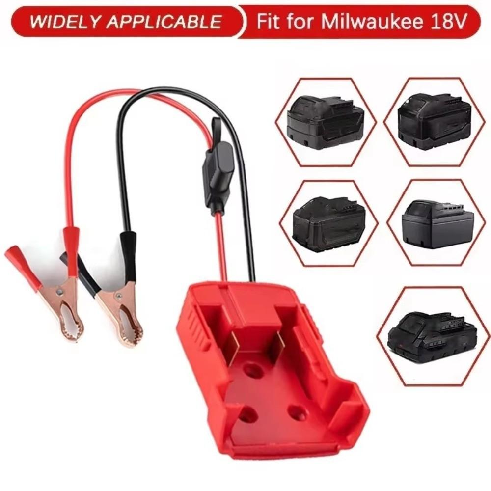 Neuer Lithium-Akku Auto-Starthilfe mit Sicherung 18V 20V Autobatterie-Zünder Automobil-Starthilfe für Makita/Milwaukee/Dewalt