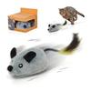 Cat Toy Electric Mouse - Equipped with Automatic Obstacle Avoidance Sensor, Screams and Wings Included, Rechargeable, Irregular Movements Stimulate