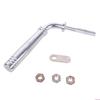 Rust Resistant Fireplaces Replacement Handle Hardware Heat Resistant Comfortable Grip Fireplaces Door Handle Grip Enduring