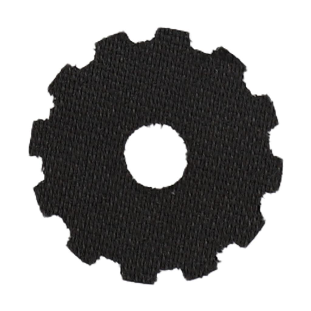 Rondella di trascinamento in fibra di carbonio prodotta con precisione per mulinello da baitcasting a tamburo, spessore 1 mm