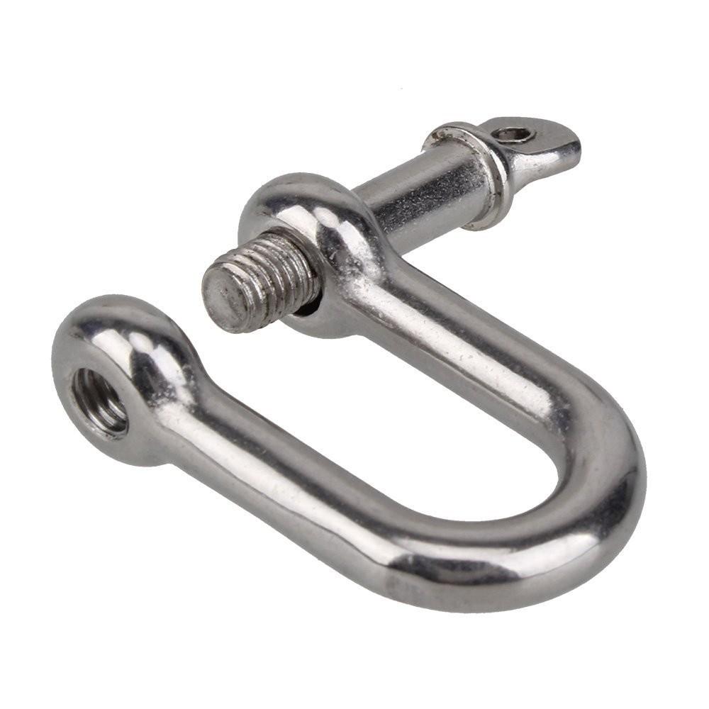Stainless Steel Lifting Towing Bow Dee D Link Rigging Shackles Marine 5mm-10mm