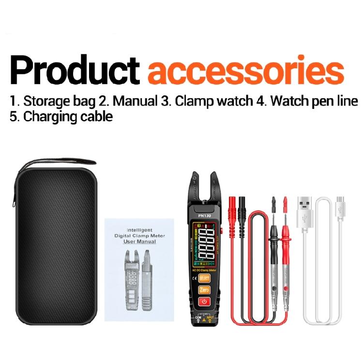 Small  Multimeter Featuring Auto ranges  & High Precisions Sensoring Digital Clamp Multimeter for Electrical Testing Need