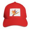 Bird of Paradise Baseball Cap Custom Cap Sunhat dad hat derby hat Women Unisexs
