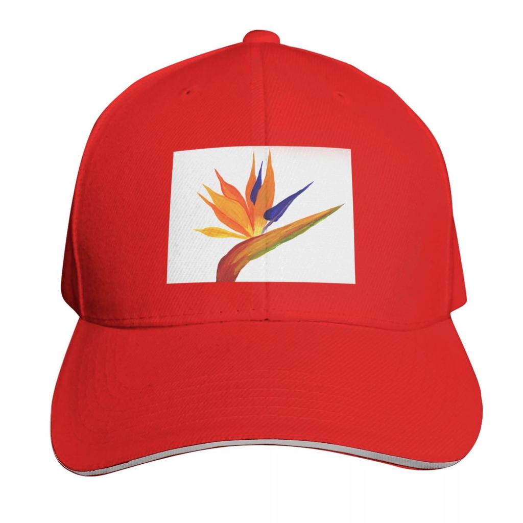 Bird of Paradise Baseball Cap Custom Cap Sunhat dad hat derby hat Women Unisexs