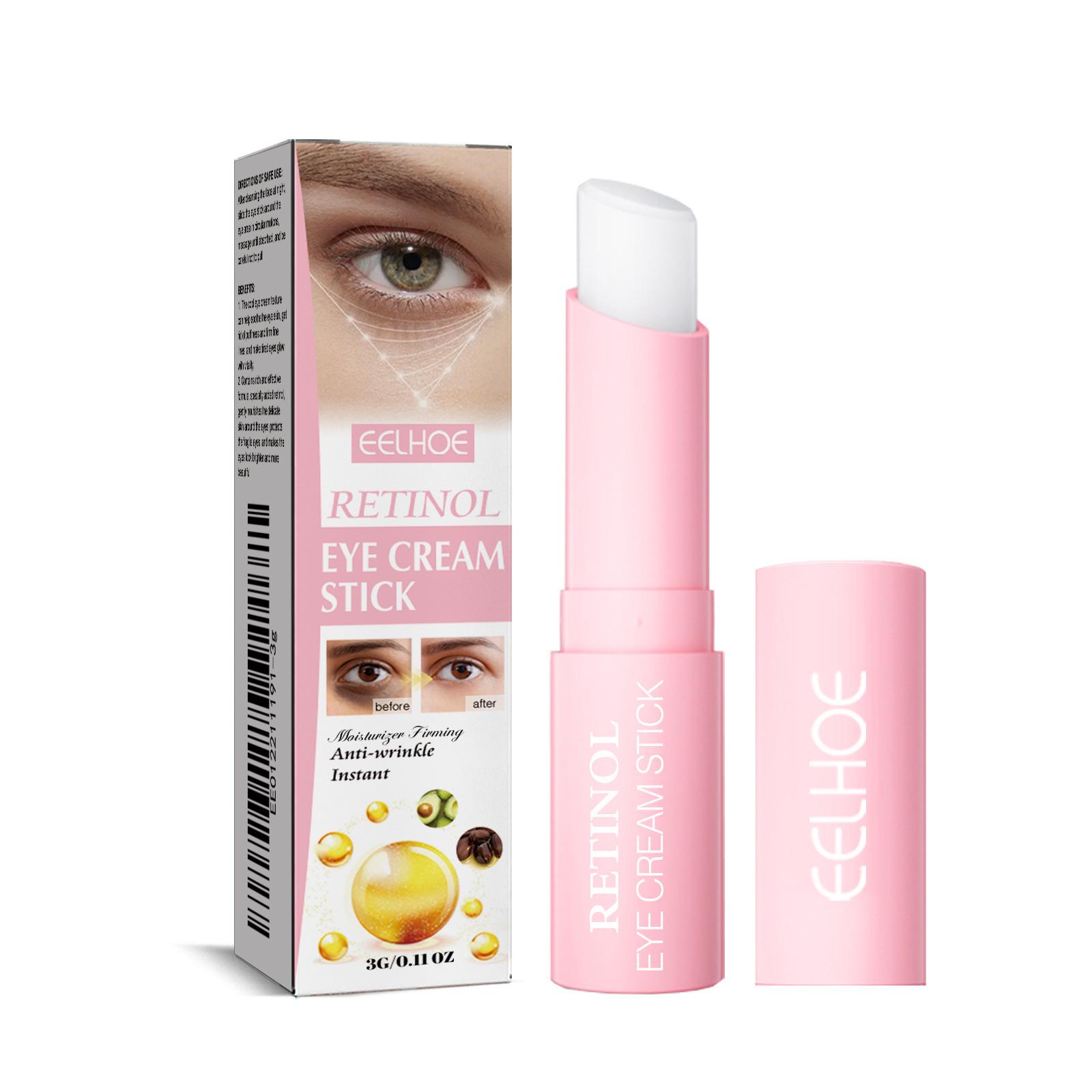 EELHOE Retinol Eye Cream Stick: Moisturizes and Refines Eye Corners & Surrounding Skin.
