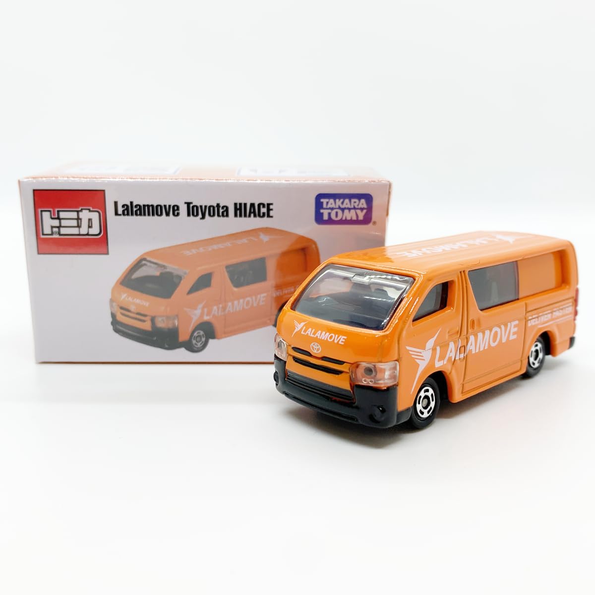 

Tomica Hong Kong Limited Lala Move Hiace Lala Move HIACE Ограниченная серия для зарубежья Товар Tomica [Товар] оранжевый