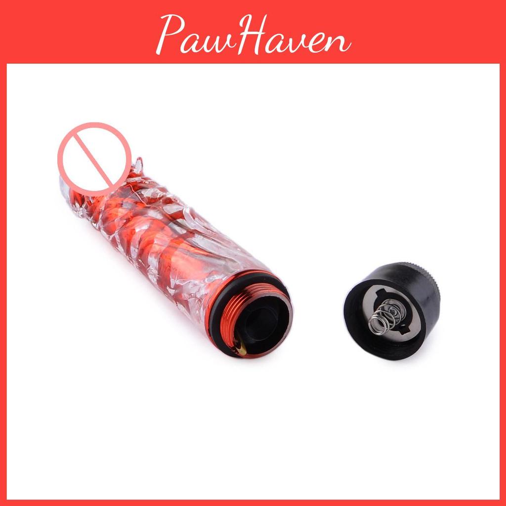 Silicone Crystal Jelly Vibrator Dildo Sex Toy 7 Inch Vibrator Massager Electric