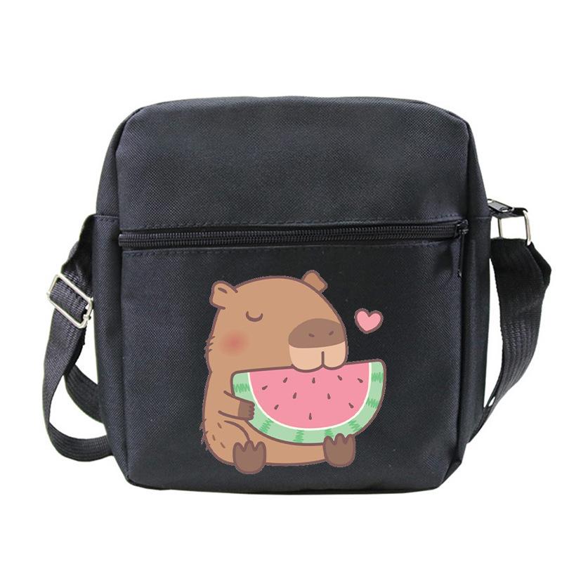 Fashion Versatile Children'S Portable Shoulder Bag Printed Trend Multifunctional Oblique Span Bag