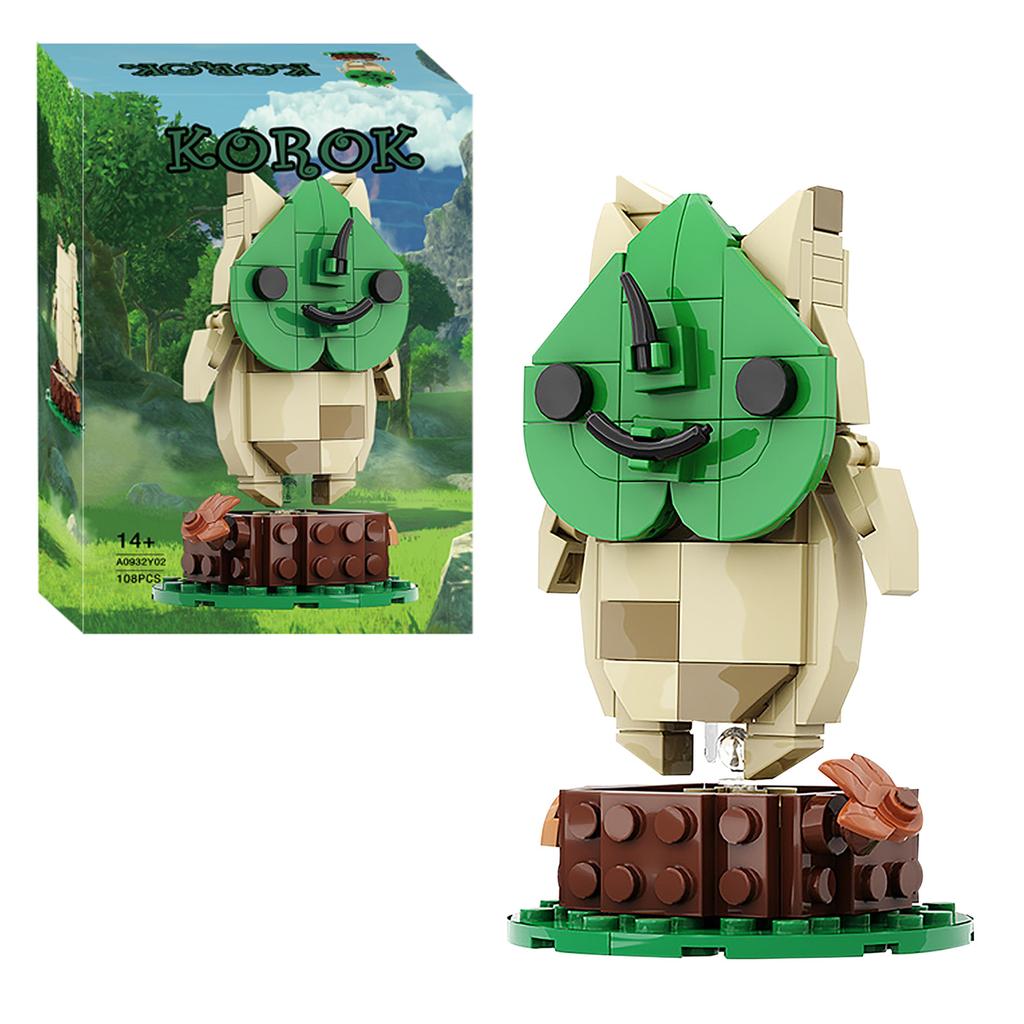 Korok Building Sets for Adults Kids, Yahaha Figure Game Player Collection Creative Building Blocks Model Decorations Toy Gifts