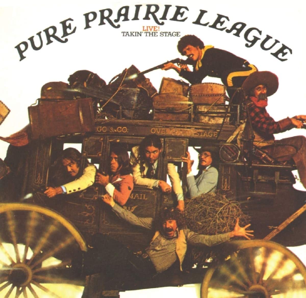 

CD PURE PRAIRIE LEAGUE - live: takin the stage Europe Rock Used