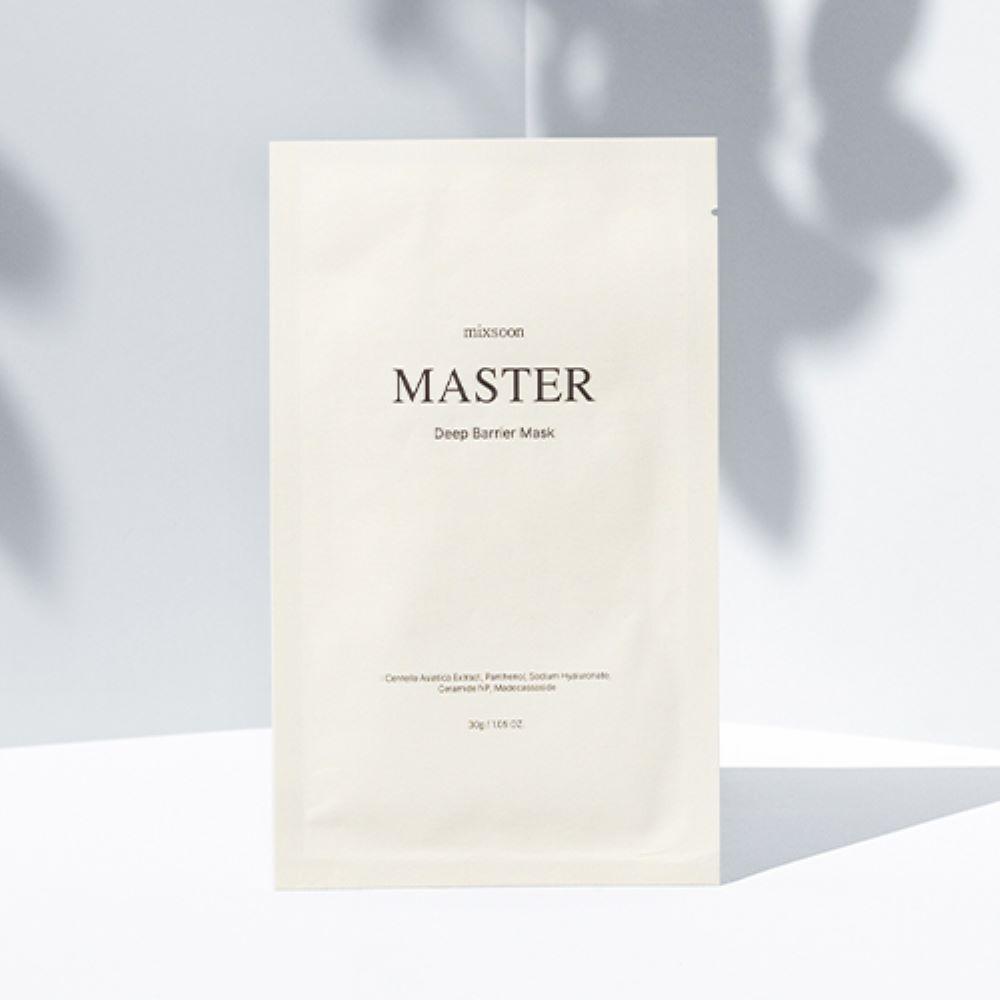 Mixsoon Master Deep Barrier Mask – Moisture-Retaining Sheet Mask for Dry Skin, Korean