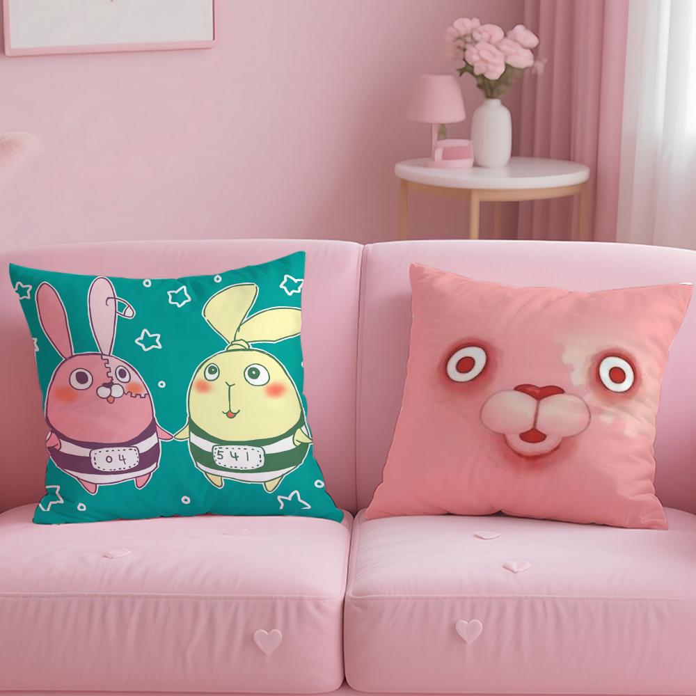 classic cartoon Usavich Cushion Cover Soft & Easy-Wash Pillow Case – Versatile for Couch, Bed, Travel and Office