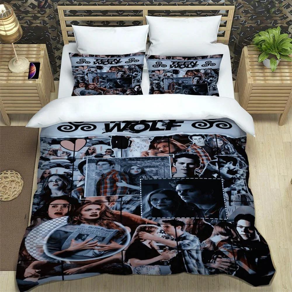 Bella Vampire Girl Duvet Cover Teen Wolf Pillowcase Bedding Set Boys Girls Bedroom Decoration Gift Single Double Size