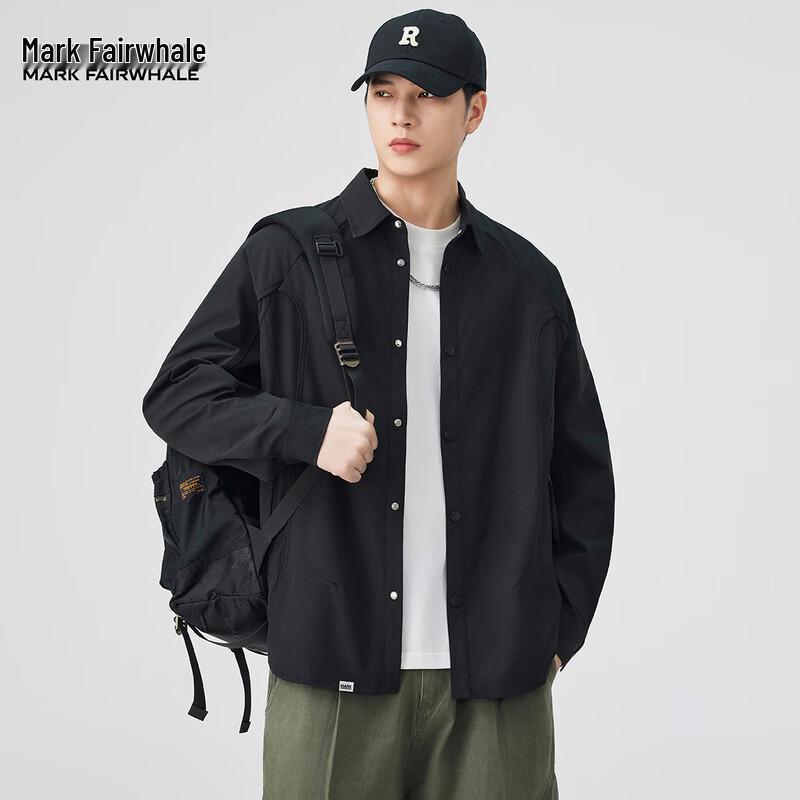 

Mark Fairwhale Men s Casual Long-Sleeve Shirt S