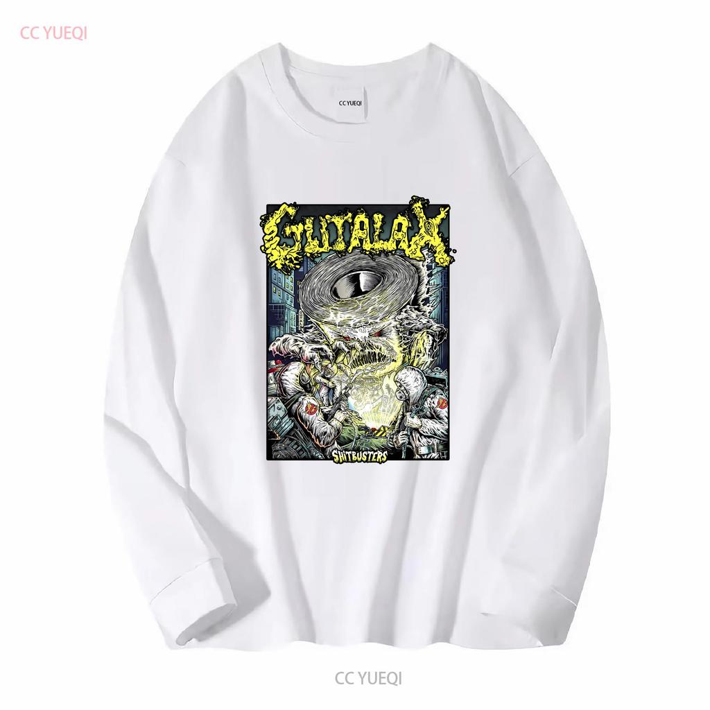 Gutalax Shitbusters Concert Tour 2024 Black All Size T Shirt TT162 vintage Washed Versatile streetwear homme