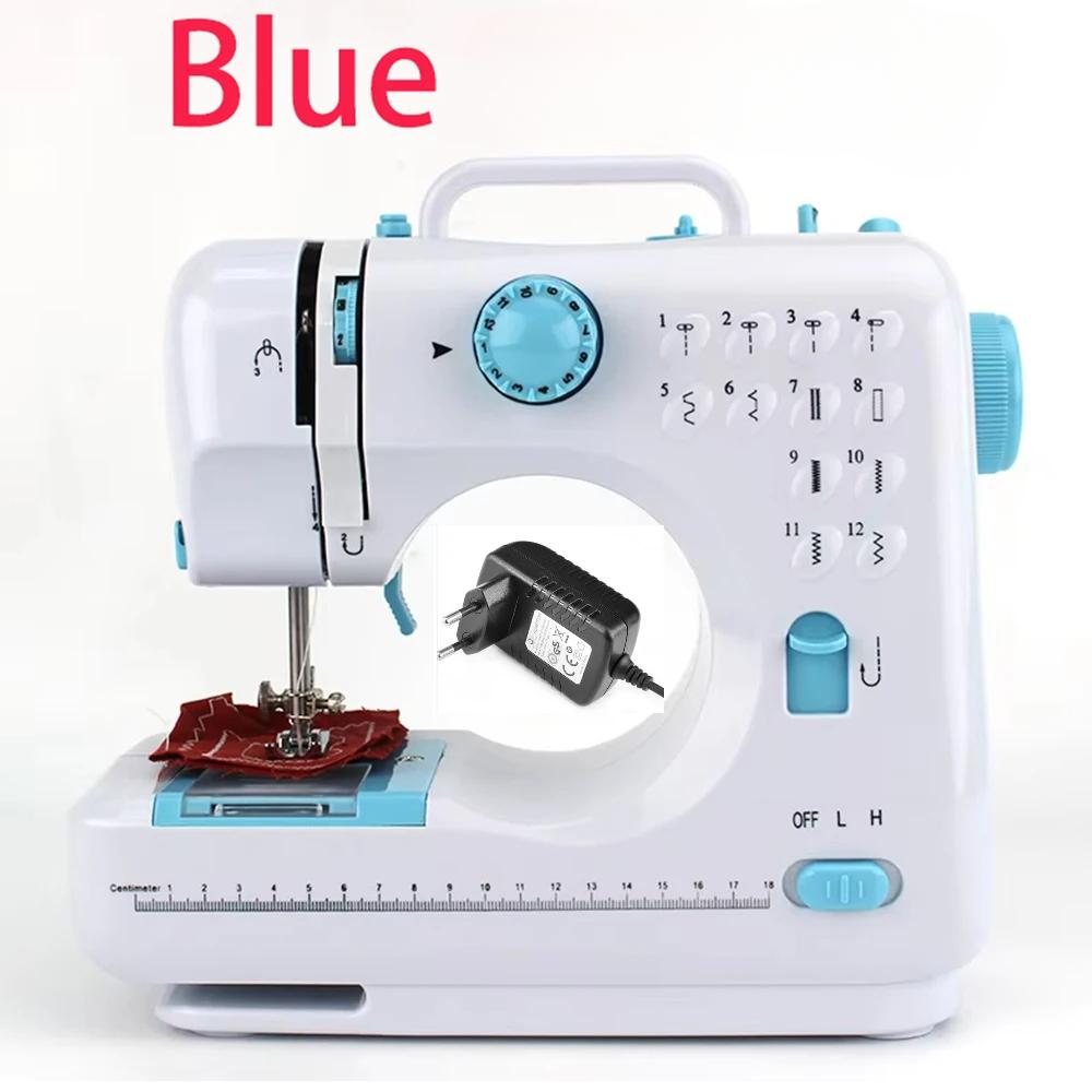 2025 Tragbare elektrische Nähmaschine mit 12 Stichen Perfekt für den Hausgebrauch Overlock-Funktion