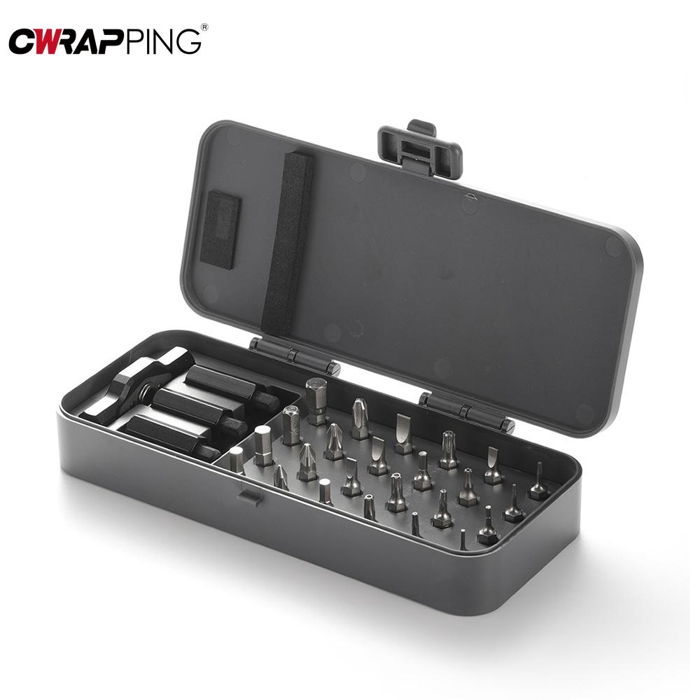 Motorcycle Multifunctional Ratchet Screwdriver 24-in-1 Set of Bicycle Manual Disassembly Repair Head Automobile Tire Repair Tool