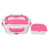Heated Lunch Box 1.5L 40W Heating Cigarette Lighter Plug Food Grade PP Electric Lunch Box for Home Office Travel