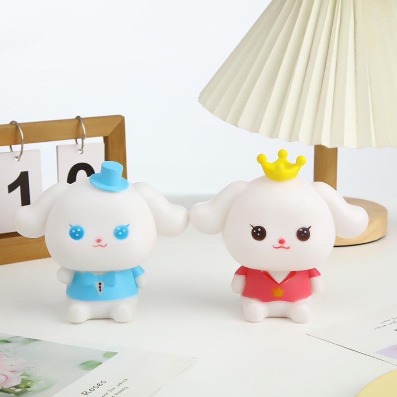 Creative Puppy Night Light Bedroom Bedside Sleep Baby Feeding Eye Lamp Children's Room Gift