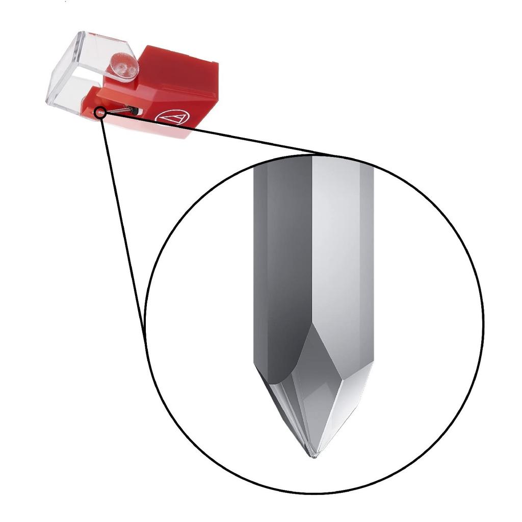 Audio-Technica VM-type stereo cartridge VM740ML, solid microlinear stylus, high-end model