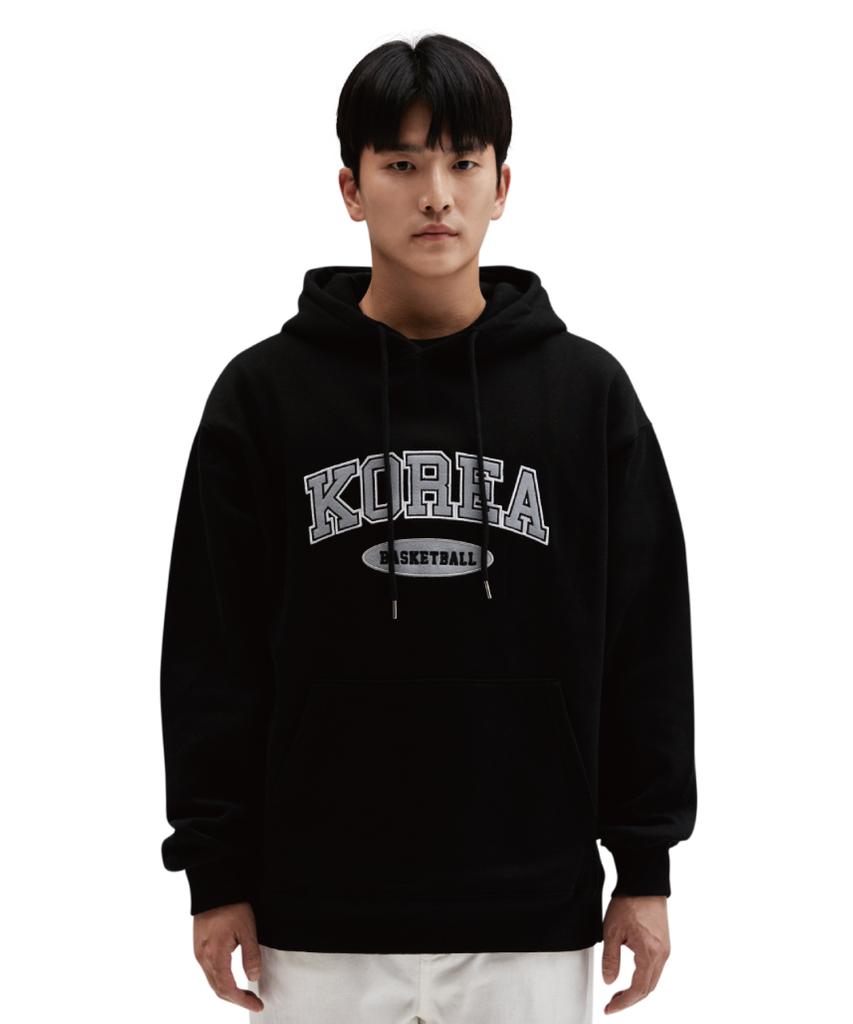 Burger Bitter Korea Arch Logo Hoodie_Black