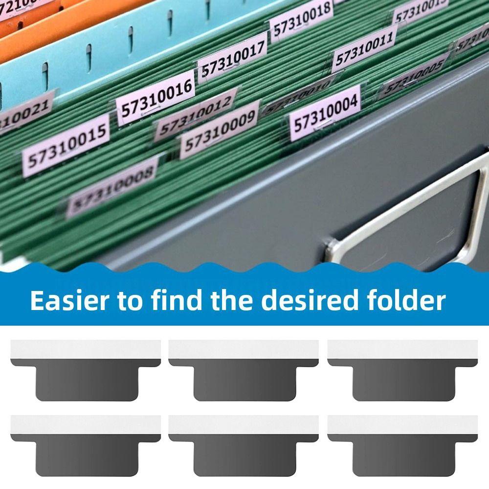25pcs Index Label File Storage Folder Page Separation Self-adhesive Index Label  Paperwork