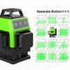 16-Line High-Precision Green Laser Level with Auto Line-Drawing for Outdoor Use and Strong Light