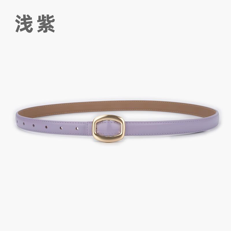 Women'S Leather Women'S Belt Simple Casual Pants Jeans Decoration Women'S Bf Style