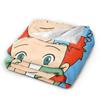 Cartoon manga A-Anne of Green Gables Super Soft Blanket  Kids Plush Throw Blanket Street Trend Flannel Bedspread Sofa Bed Cover