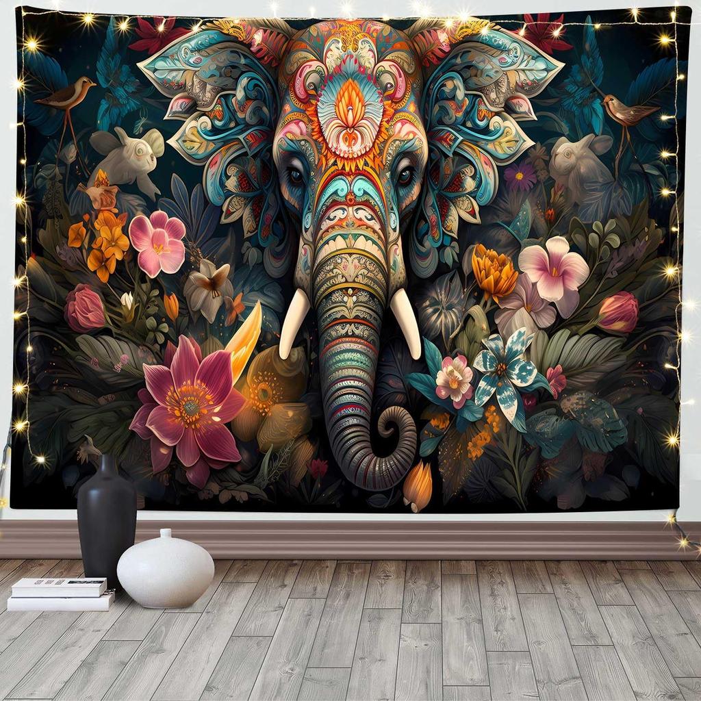 Seven Chakra Meditation Zen Wall Tapestries for BedroomGalaxy Space Lotus Spiritual Wall Hanging Art Decor for Living Room Dorm