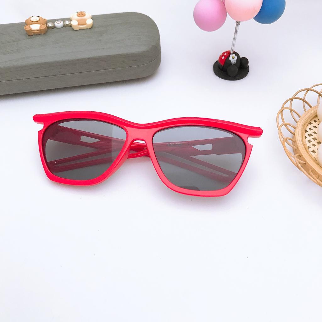 Travel Sunscreen Uv Protection Children'S Sunglasses Summer Girls Box Sunglasses Baby Travel Concave Glasses