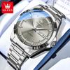 OLEVS Men's Automatic Mechanical Watch - Day/Date, Waterproof, Luminous, Steel Band