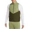 Nike Colorblock Staande Kraag Rits Slim Fit Mouwloos Vest Unisex Bovenkleding Groen DD5648-334
