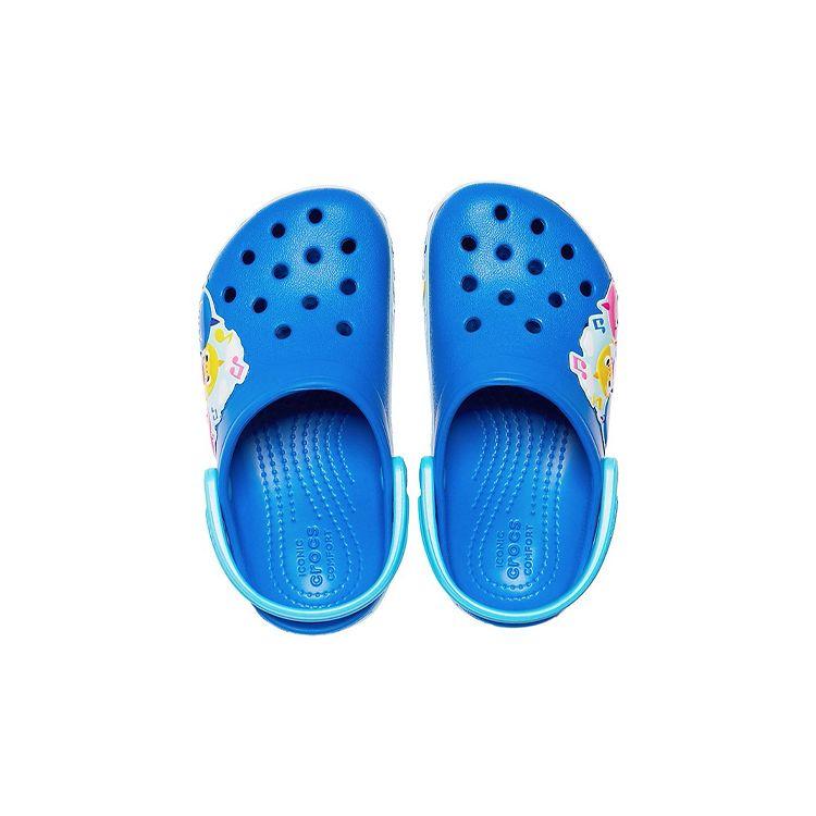 Crocs Classic Clog Fun Academy Shark Kids Footwear Blue 207066-4JL