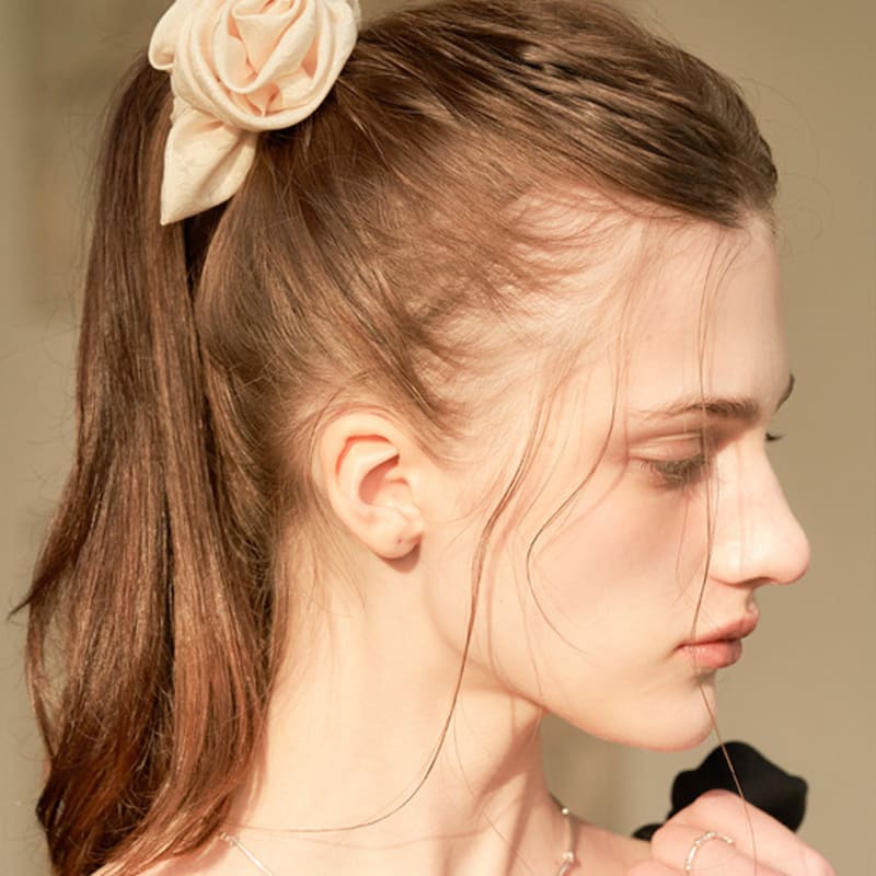 FLOWOOM Rosette Scrunchie(3color)