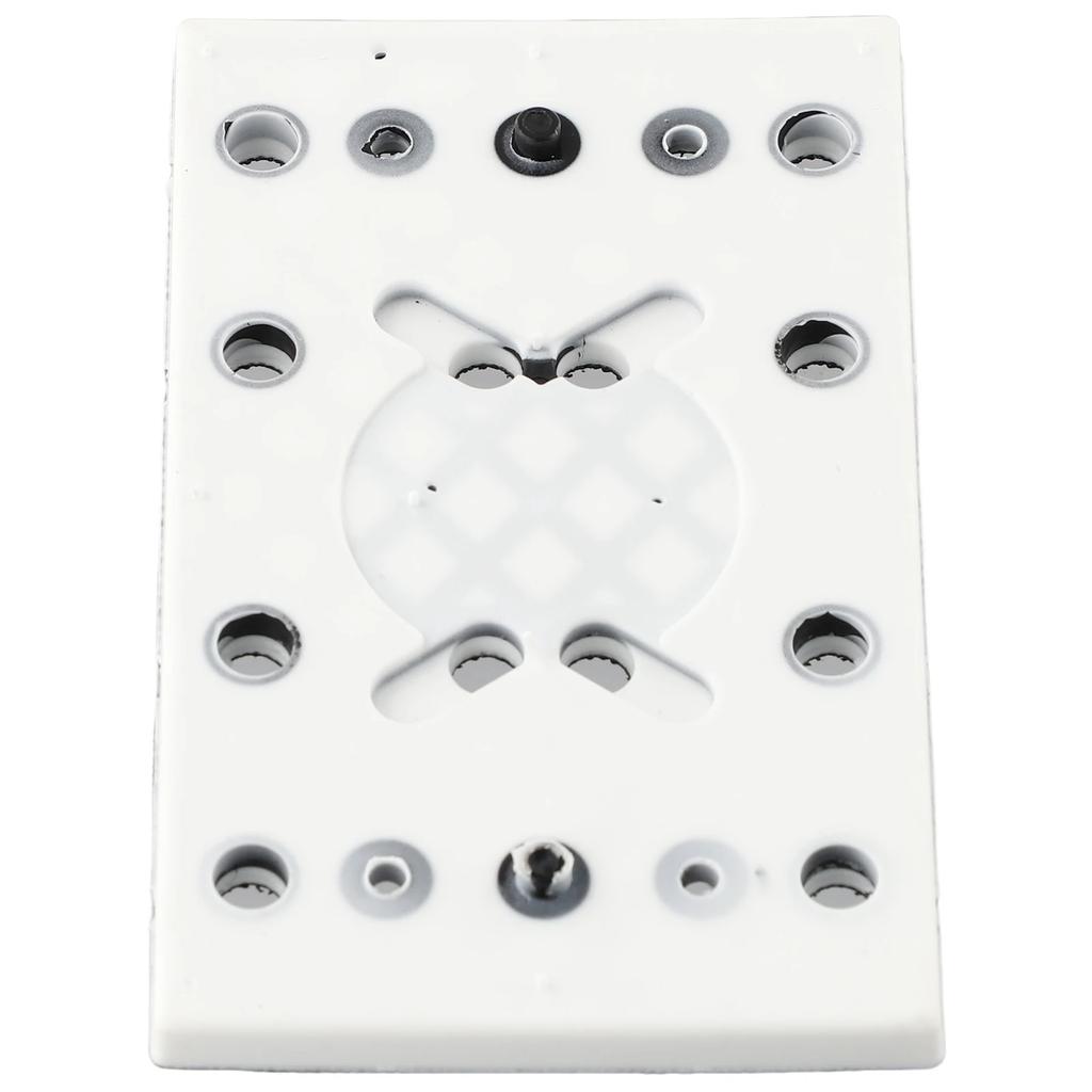 Brand New Sanding Pad Spare Parts Regular Density Replacement Stable Performance 12 Holes 8mm Thick Accessories