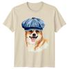 Corgi With Hat Dog Breed Unisexs TShirt Pet Animal Tee