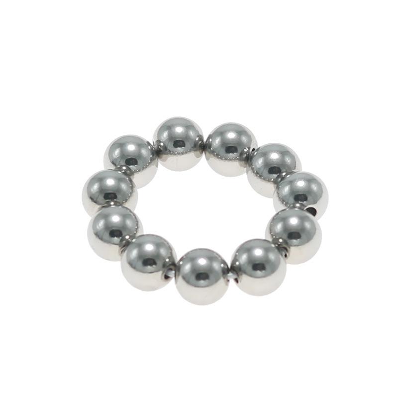 Male Penis Ring Sheep Eye Ring Prepuce Blocking and Relieving Emotion Aid Beads Massage Climax Beads Sex Tools