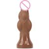 Simulation Shaped Phallus With Ball Shaped Posterior Anal Plug  Fake Penis  Gay Homosexual Sex Toy
