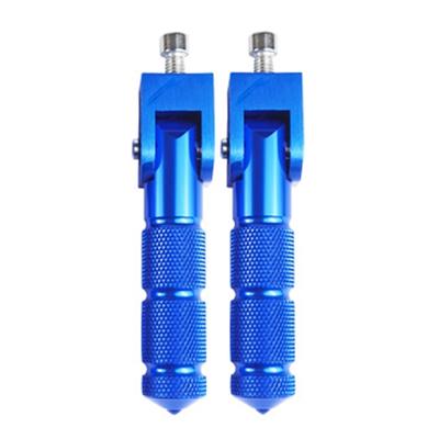 2pcs For Electric Vehicle Motorcycle Footrest Peg Foot Pedal Motocross Footpeg  Rear Pedals Bike Mountain