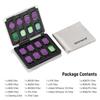 Conjunto de Filtros NEEWER com 16 Peças para DJI Osmo Pocket 3 PL Difusão Preta 1/4 1/8 Filtro de Poluição Luminosa UV Polarizador Circular