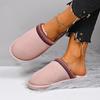 Fashion Women Slippers Fashionable Non Slip Flat Shoes Women 2025 New Retro Luxury Home Cotton Slippers Lightweight Outdoor Slides Women