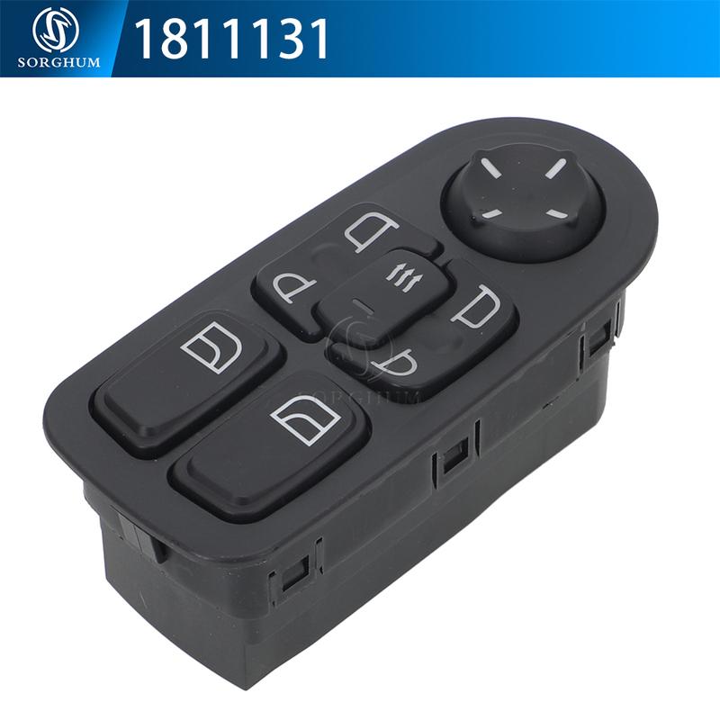 1811131 Power Window Control Switch For DAF CF75 CF85 CF65 XF105 2005 2013 Glass Lifter Switch Button 1811135 1736600 1669884