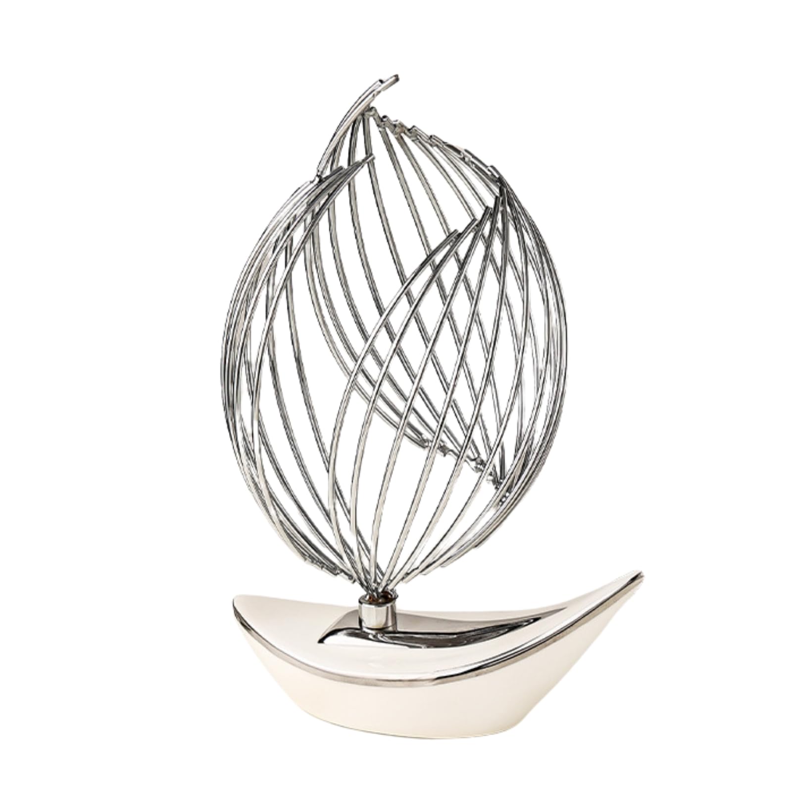 

Фигурка корабля, Предмет, Украшение интерьера (Серебряный)