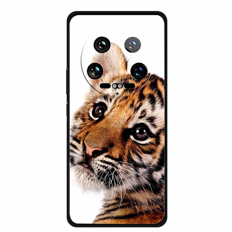 For Xiaomi 14 Ultra 5G Case 6.73" Luxury TPU Soft Silicone Back Cover for Xiaomi 14 Ultra Phone Cases Mi 14Ultra Funda TPU Shell