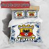 3pcs Duvet Cover Set (1*Duvet Cover + 2*Pillowcase, Without Core), Custom Name Go Ahead Eagles Pattern Bedding Set, Home Bedroom Decor Gift